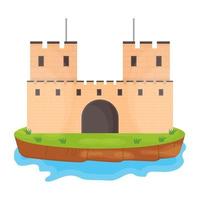 Castle Tower Concepts vector