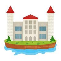 Trendy Mansion Concepts vector