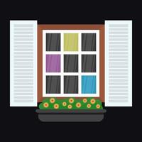 Trendy Window Concepts vector