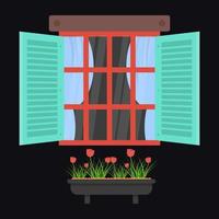 Window Shutter Concepts vector