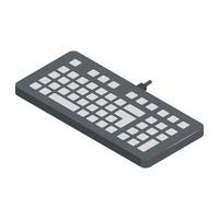 conceptos de teclado de moda vector