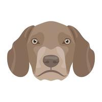 Trendy Beagle Concepts vector