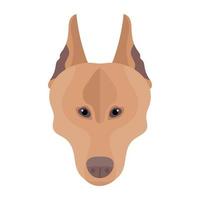 Trendy Dobermann Concepts vector