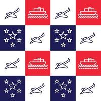 this is a banner design or food court background or pattern or abstract with a pearl harbor theme, suitable for a pearl harbor anniversary event background, or a pearl harbor day celebration banner vector