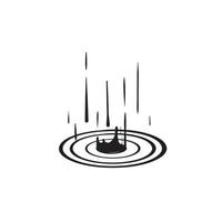 vector de ilustración de portal de podio de teletransporte de círculo mágico dibujado a mano aislado