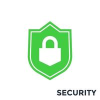 shield, security icon vector