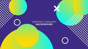 Abstract Modern Gradient Background vector