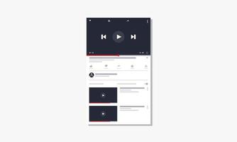 layout  live modern design template. vector