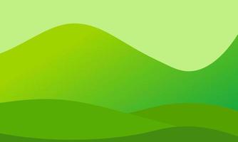 green mountain design background. vector illustration.