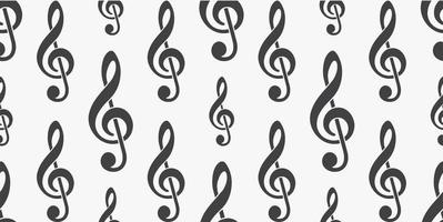 g-clef pattern background.vector illustration. vector