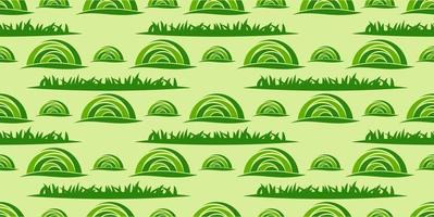 pattern grass. meadow graphic design background. vector