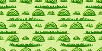 pattern grass. meadow graphic design background. vector