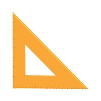 geometric triangle ruler vector