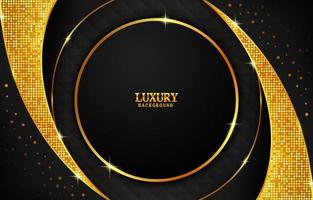 Elegant luxury Black Background vector