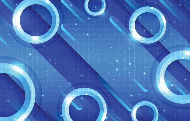 Abstract Blue Background Template