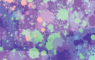 Colorful Abstract Ink Background Template vector