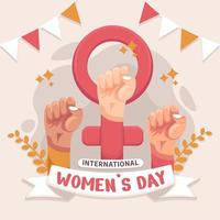 International Women Day Concept vector