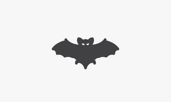 Ilustración de vector de icono de murciélago. aislado sobre fondo blanco.