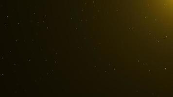 Golden small spark particles background photo