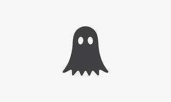 simple ghost design vector on white background.