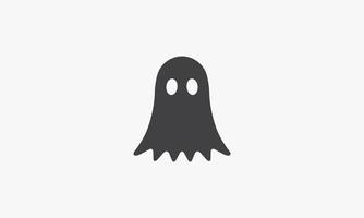 simple ghost design vector on white background.