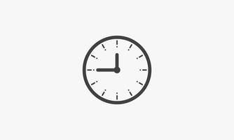hours vector illustration on white background. creative icon.