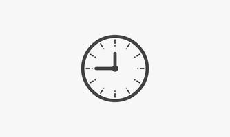 hours vector illustration on white background. creative icon.