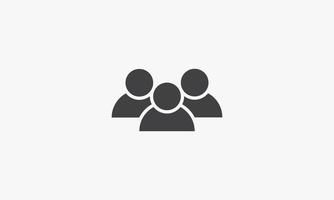 group team user people. creative icon. vector