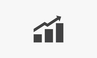 growth up vector illustration on white background. creative icon.
