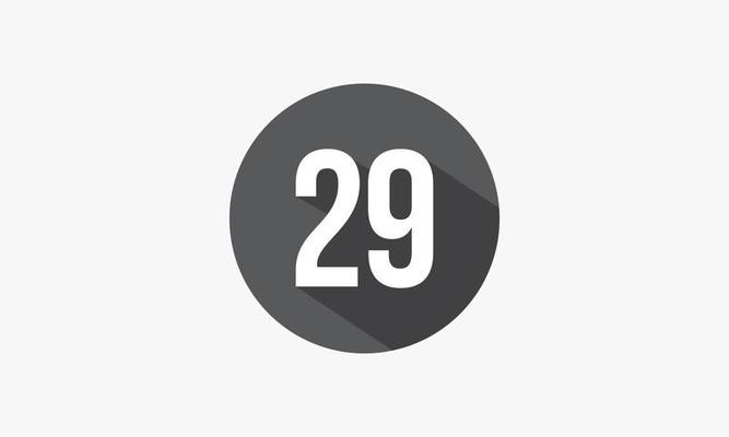 Number 29 Vector Art, Icons, and Graphics for Free Download