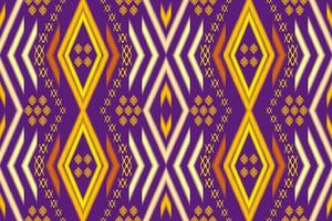 hermoso patrón de arte étnico geométrico tradicional. diseño para alfombras, papel tapiz, ropa, envoltura, batik, tela, ilustración vectorial. figura estilo bordado tribal. vector