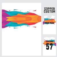 jersey printing t-shirt pattern vector design for football, volleyball, basketball, etc