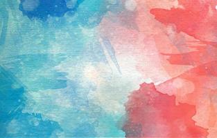 Blue and Red Watercolour Texture vector