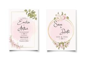 Wedding Invitation Designs Inspiration. vector