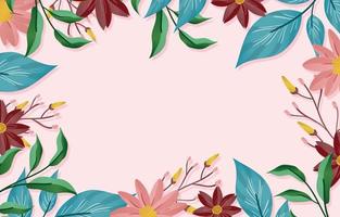 Spring Floral Background vector