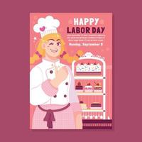 Happy Labor Day vector