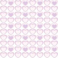 Vector - Abstract seamless pattern of pink and violet heart. Pastel color. Valentine's, Wedding concept. Can be use for print, paper, fabric, wrapping, backdrop.