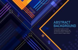 Abstract Flat Geometric Concept vector