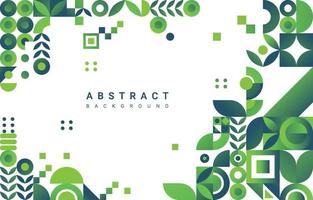 Geometric Abstract Shapes Background vector