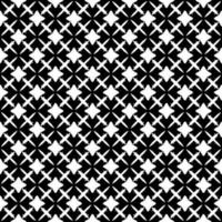 Black and white surface pattern texture. Bw ornamental graphic design. Mosaic ornaments. Pattern template. vector