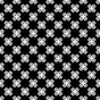 textura de patrón de superficie en blanco y negro. bw diseño gráfico ornamental. adornos de mosaico. plantilla de patrón. vector