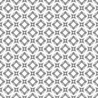 textura de patrón de superficie en blanco y negro. bw diseño gráfico ornamental. adornos de mosaico. plantilla de patrón. vector