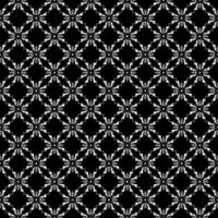 textura de patrón de superficie en blanco y negro. bw diseño gráfico ornamental. adornos de mosaico. plantilla de patrón. ilustración vectorial. vector