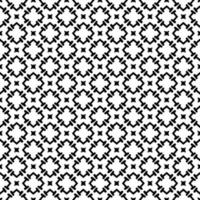 textura de patrón de superficie en blanco y negro. bw diseño gráfico ornamental. adornos de mosaico. plantilla de patrón. vector