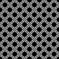 textura de patrón de superficie en blanco y negro. bw diseño gráfico ornamental. adornos de mosaico. plantilla de patrón. ilustración vectorial. vector