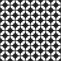 textura de patrón de superficie en blanco y negro. bw diseño gráfico ornamental. adornos de mosaico. plantilla de patrón. vector