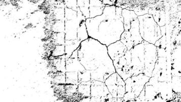 Cracked, aged background. Crack, grunge texture vector illustartion.