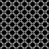 textura de patrón de superficie en blanco y negro. bw diseño gráfico ornamental. adornos de mosaico. plantilla de patrón. ilustración vectorial. vector