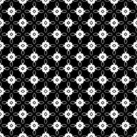 textura de patrón de superficie en blanco y negro. bw diseño gráfico ornamental. adornos de mosaico. plantilla de patrón. vector