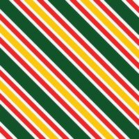 papel de regalo de Navidad verde con rayas diagonales para decoración, telón de fondo, tela, papel de regalo, etc. vector